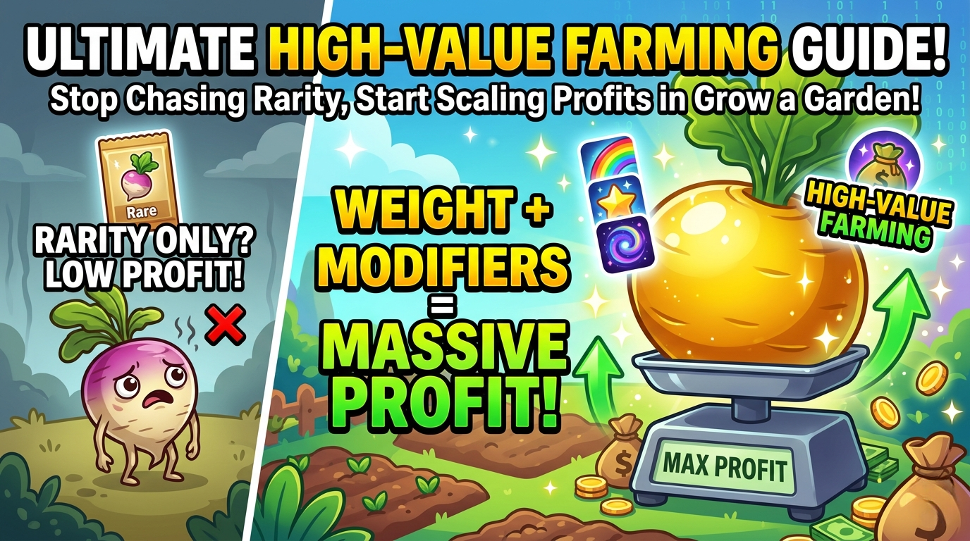 Grow a Garden Strategy: The Ultimate Guide to High-Value Farming